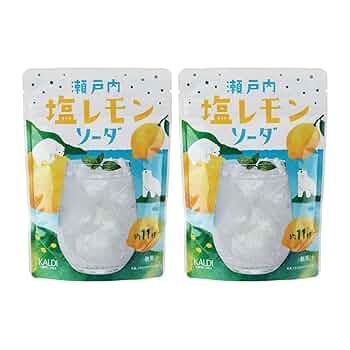 Amazon.co.jp: 【瀬戸内産レモン使用】塩レモンソーダ 粉末清涼